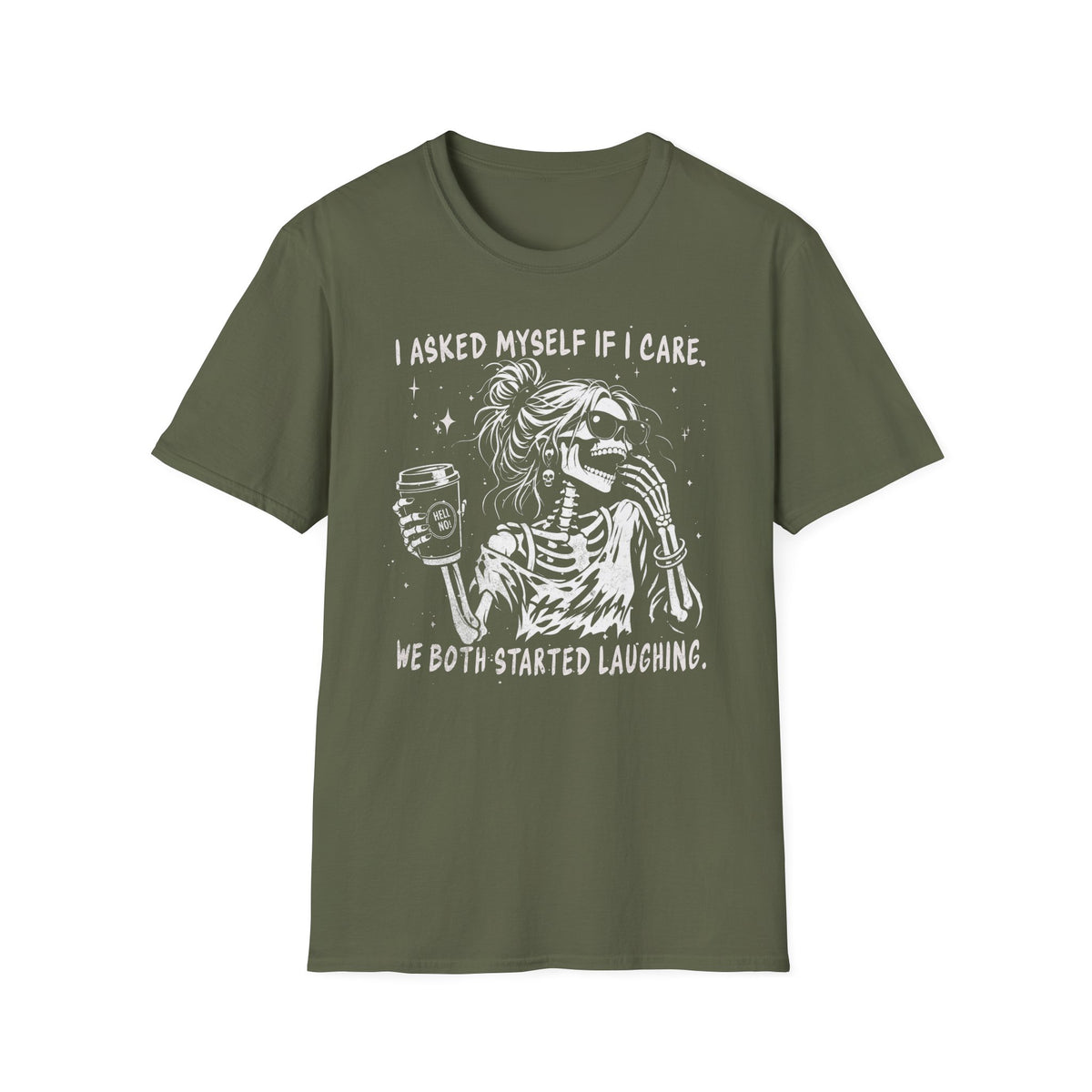 I Asked Myself If I Give a Shit - T-Shirt
