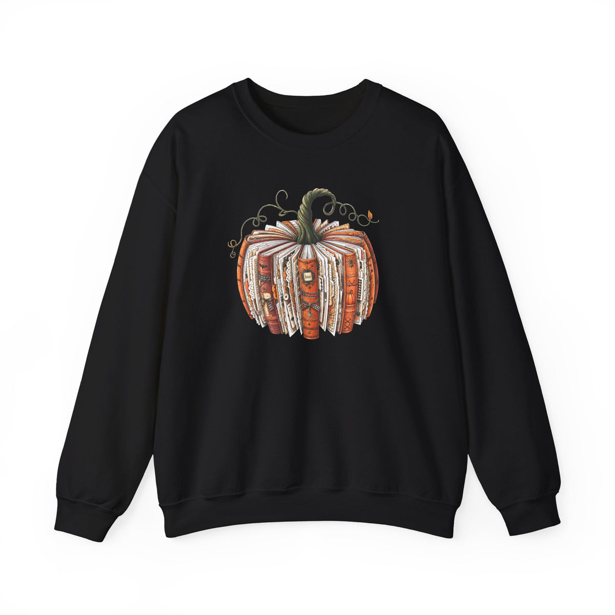 Black Gildan 18000 sweatshirt with sarcastic My Therapist Fired Me graphic.