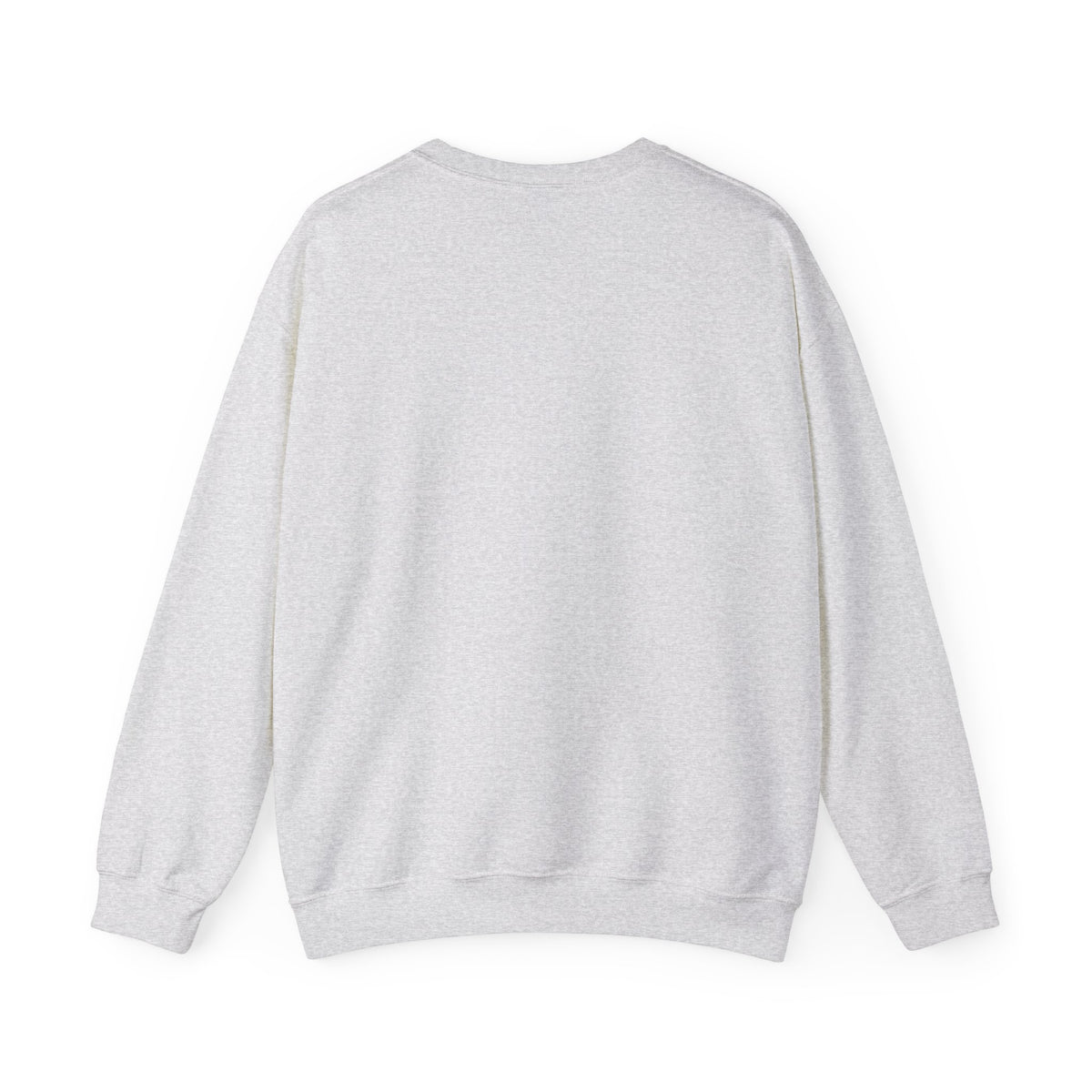 Lifestyle mockup of the Resting Mind Your Business Face retro woman Gildan 18000 sweatshirt.