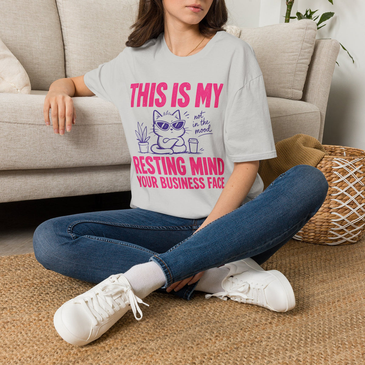 US -  This Is My Resting Mind Your Business Face - T Shirt