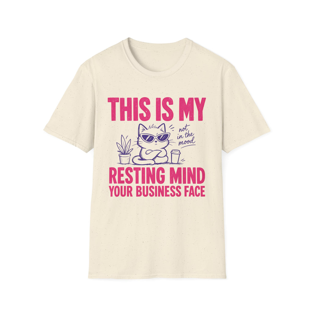US -  This Is My Resting Mind Your Business Face - T Shirt