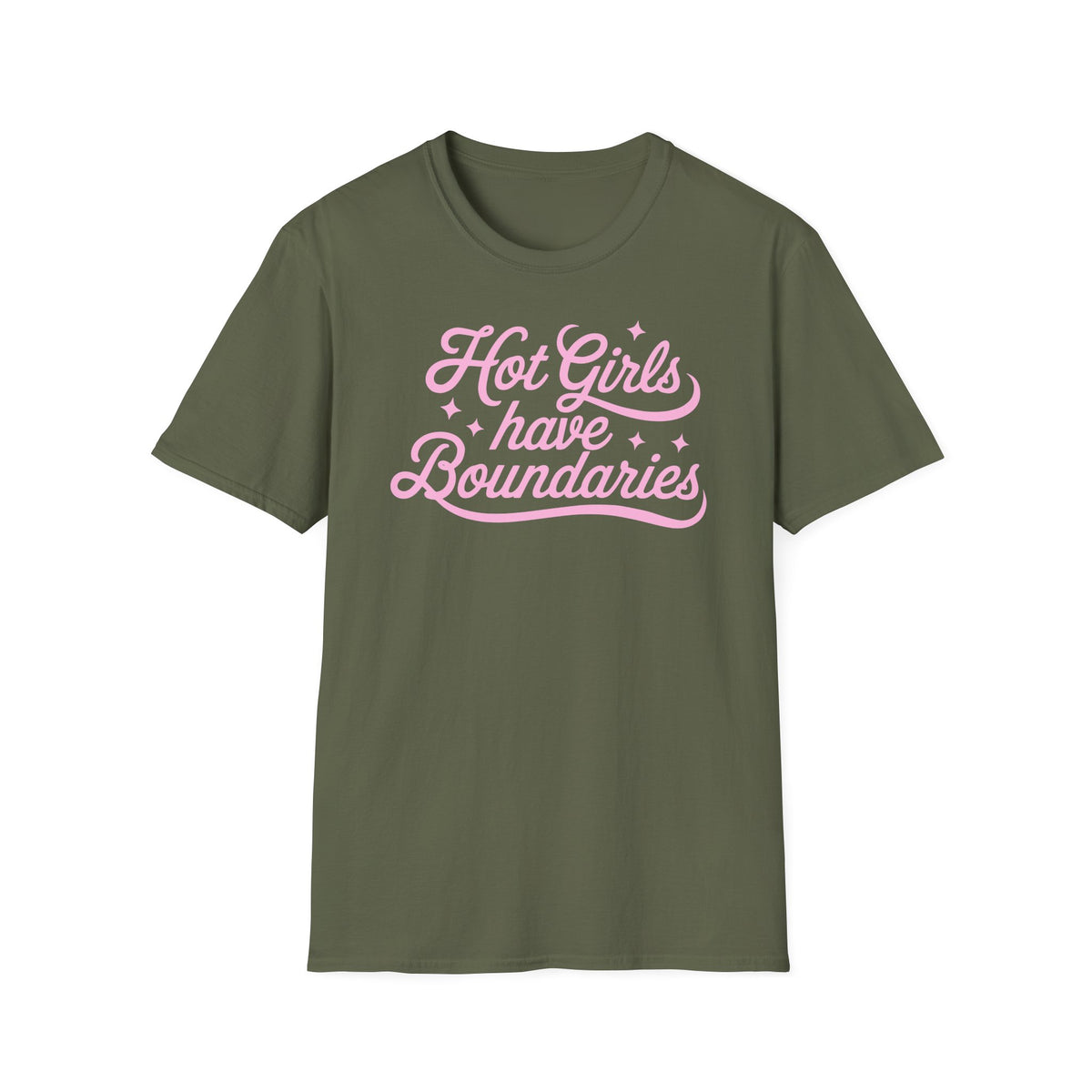 Hot Girls Have Boundaries - T-Shirt