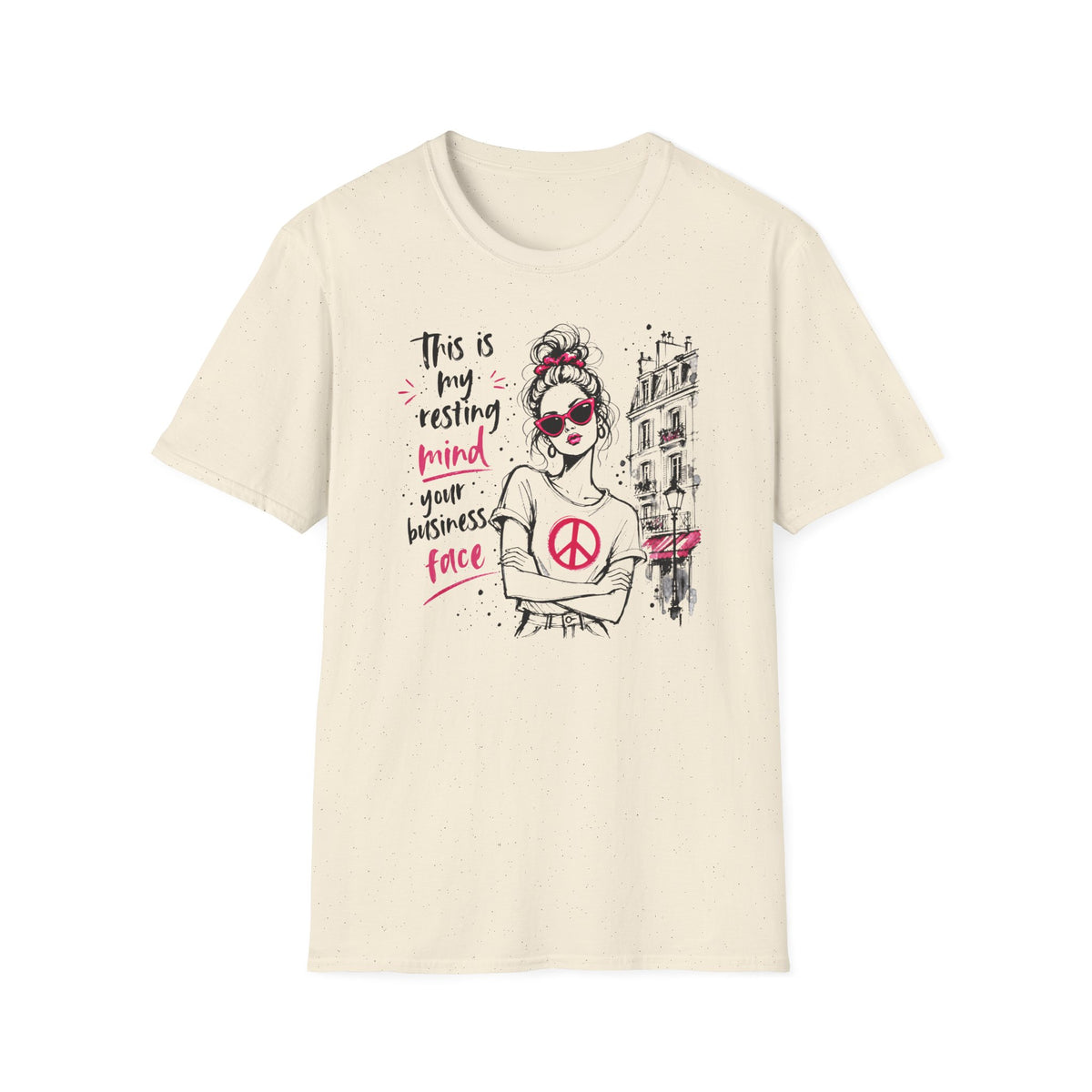 Resting Mind Your Business Face - T-Shirt